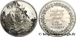 LES 100 PLUS GRANDS CHEFS-D OEUVRE Médaille, La Liberté guidant le peuple de Delacroix