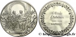 THE 100 GREATEST MASTERPIECES Médaille, L’école d’Athènes de Raphaël