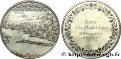 LES 100 PLUS GRANDS CHEFS-D OEUVRE Médaille, Ama-No-Hashidate par Sesshu