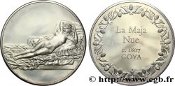 LES 100 PLUS GRANDS CHEFS-D OEUVRE Médaille, La Maja nue de Goya