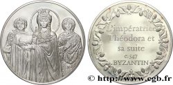 LES 100 PLUS GRANDS CHEFS-D OEUVRE Médaille, L’impératrice Théodora et sa suite