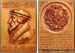 SUISSE Plaquette, 350e anniversaire du Collège et de l’Académie Calvin SUP