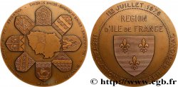 CINQUIÈME RÉPUBLIQUE Médaille, Installation du Conseil régional SUP
