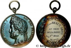 LOUIS-PHILIPPE I Médaille de récompense, École des beaux-arts, Au nom de la reine AU