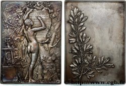 TERCERA REPUBLICA FRANCESA Plaquette, Hommage aux graveurs MBC+
