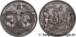 ALLEMAGNE - ROYAUME DE PRUSSE - FRÉDÉRIC-GUILLAUME IV Médaille, Mariage du prince Frédéric Guillaume de Prusse et de la princesse Victoria d’Angleterre