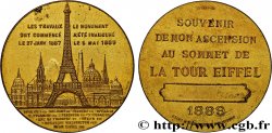 TROISIÈME RÉPUBLIQUE Médaille de l’ascension de la Tour Eiffel (Sommet)