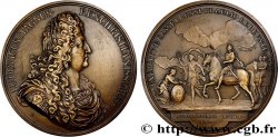 LOUIS XIV  THE SUN KING  Médaille, Prise de Saint-Omer, refrappe