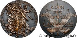 CINQUIÈME RÉPUBLIQUE Médaille, 160 ans de la cour des comptes