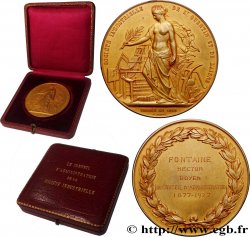TROISIÈME RÉPUBLIQUE Médaille, Société industrielle de St Quentin et de l’Aisne, Conseil d’administration