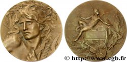 TROISIÈME RÉPUBLIQUE Médaille Orphée - Joueur de lyre