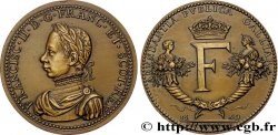 FRANCIS II Médaille, Traité d’Édimbourg, refrappe