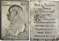 III REPUBLIC Plaque, Louis Pasteur