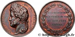 LOUIS-PHILIPPE I Médaille, Inauguration du chemin de fer à Amiens