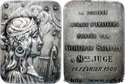 III REPUBLIC Médaille de récompense, Société chorale d’amateurs