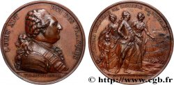 LOUIS XVI Médaille de l’arrivée du roi à Paris TTB+