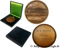 TROISIÈME RÉPUBLIQUE Médaille, Souvenir d’une visite à la Monnaie, Auguste Mounié