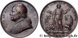 ITALY - PAPAL STATES - PIUS IX (Giovanni Maria Mastai Ferretti) Médaille, Daniel et les lions