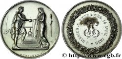AMOUR ET MARIAGE Médaille de mariage, Couple antique