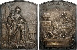 III REPUBLIC Plaquette, Hospices civils de Saint-Etienne
