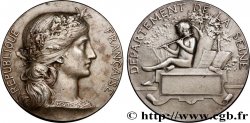 III REPUBLIC Médaille, Département de la Seine, Musique