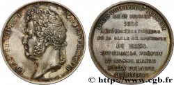 LOUIS-PHILIPPE Ier Médaille, Pose de la première pierre de la salle de spectacle