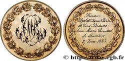 LOVE AND MARRIAGE Médaille, Mariage de Anne Marie Renaud de Moustier et  Louise Elisabeth Jeanne Marie Thérèse de Cossé-Brissac