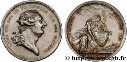 LOUIS XVI Médaille dénonçant la mort du roi le 21 janvier 1793