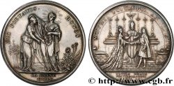 LOUIS XV THE BELOVED Médaille, Mariage de Louis XV, Rosières de Canon, Mézidon et Vieux Fumé
