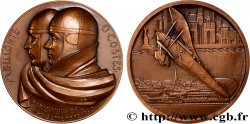 AÉRONAUTIQUE - AVIATION : AVIATEURS & AVIONS Médaille, Traversée de l’Atlantique Nord, Dieudonné Costes et Maurice Bellonte