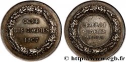 IV REPUBLIC Médaille, Cour des comptes, refrappe de 1807