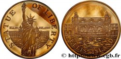 ÉTATS-UNIS D AMÉRIQUE Médaille, Ellis Island
