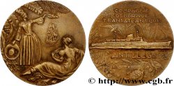 III REPUBLIC Médaille, Paquebot Antilles