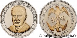 ÉTATS-UNIS D AMÉRIQUE Médaille, Franklin Delano Roosevelt, 100e anniversaire