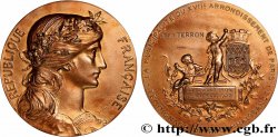 TROISIÈME RÉPUBLIQUE Médaille de récompense, Municipalité de Paris