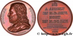 METALLIC GALLERY OF THE GREAT MEN FRENCH Médaille, Nicolas Poussin