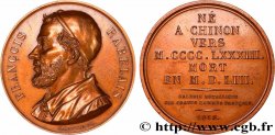 GALERIE MÉTALLIQUE DES GRANDS HOMMES FRANÇAIS Médaille, François Rabelais, refrappe