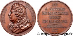 GALERIE MÉTALLIQUE DES GRANDS HOMMES FRANÇAIS Médaille, Gérard Edelinck TTB+