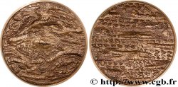 CINQUIÈME RÉPUBLIQUE Médaille, Reliefs montagneux, Tourisme