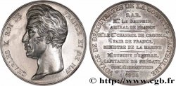 CHARLES X Médaille, Voyage de découvertes de la corvette l’Astrolabe TTB/TTB+