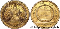 DIRECTOIRE Médaille, Conseil des Cinq-Cents XF