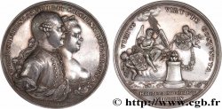 NIEDERLANDE - VEREINIGTEN PROVINZEN - HOLLAND Médaille, Mariage de Carl Christian von Nassau-Weilburg et de Caroline von Nassau-Diez-Oranien