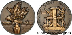 CINQUIÈME RÉPUBLIQUE Médaille, Abraham Bosse, graveur du roi SUP