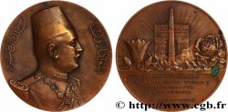 TROISIÈME RÉPUBLIQUE Médaille, Visite officielle du roi d’Egypte Fouad Ier