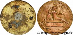 III REPUBLIC Médaille, Département de la Seine, Tir et arquebuse, tirage uniface du revers