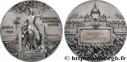 SUISSE - CONFÉDÉRATION HELVÉTIQUE Médaille, Capital de Garantie, Exposition Nationale suisse