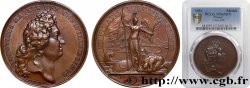 LOUIS XIV LE GRAND OU LE ROI SOLEIL Médaille, Défaite des corsaires de Tripoli