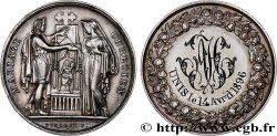 AMOUR ET MARIAGE Médaille, Mariage chrétien TTB+