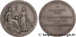 CANAUX ET TRANSPORTS FLUVIAUX Médaille, Compagnie Universelle du Canal maritime de Suez