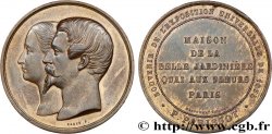 SECOND EMPIRE Médaille, Exposition Universelle, Maison de la belle jardinière TTB